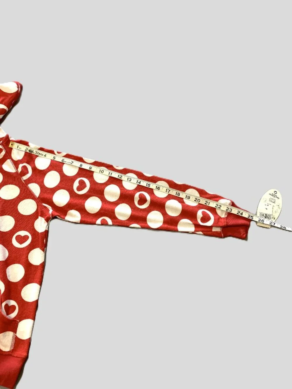 Minnie Mouse Girls Red Polka Dot Zip-up Jacket Hoodie Disney Parks Size 14